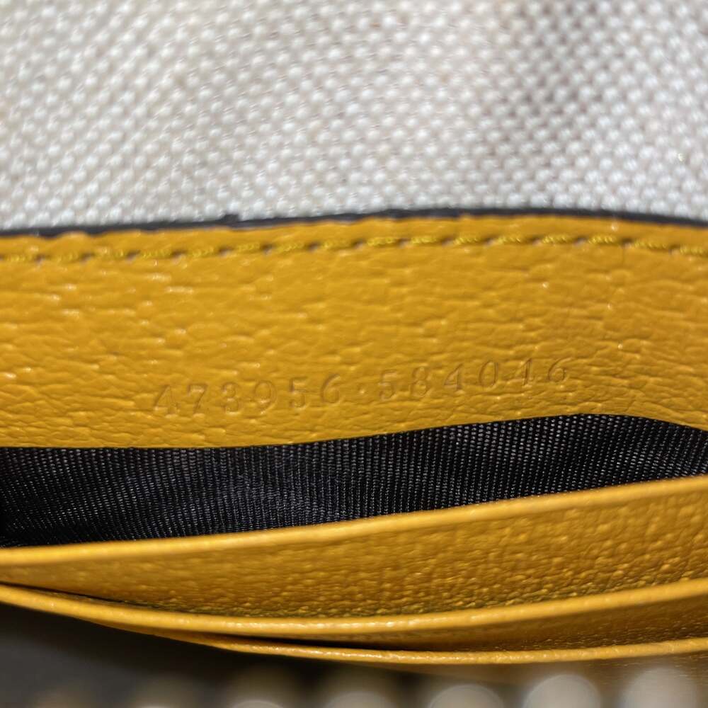 Gucci Neo Vintage Wristlet Pouch Gg #227891G99B - Picture 7 of 7